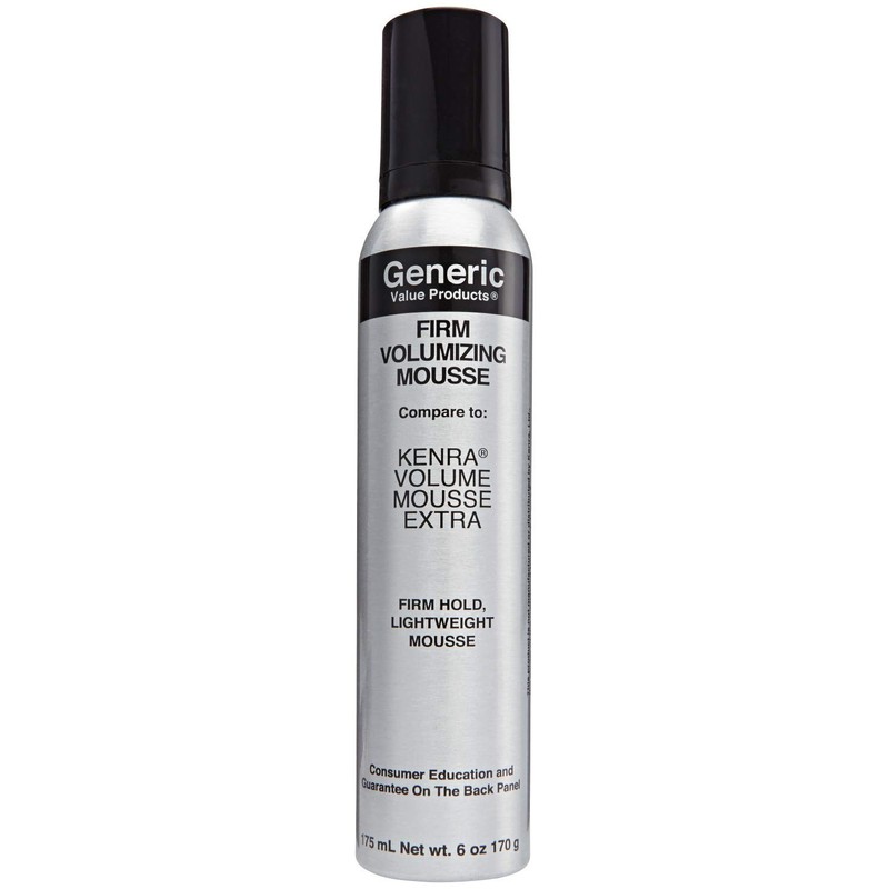 Generic Value Products Firm Volumizing Mousse Compare to Extra Volumizing