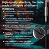 MOOKEERF 1/4" Speaker Cable - 2PCS 20 Feet 1/4 Inch