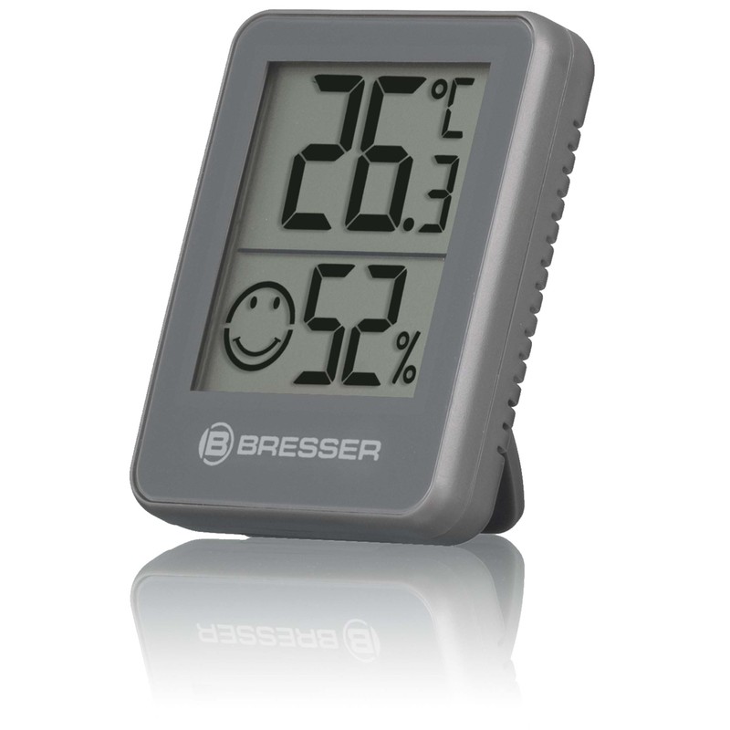 Bresser Temeo Thermometer Hygrometer, Hygro Indicator Set of 3 for