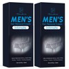 Intimate/Private Hair Removal Cream For Men (2 packs), - For Unwanted Male Hair In Intimate/Private Area, Effective & Painless Depilatory Cream, Suitable For All Skin Types