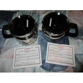 Sunbeam NEW (2) Sunbeam 3288 Stainless Steel 4-cup Tea Coffee Pot Carafe