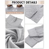 Riyiper Men's 3 Pcs Basic Turtleneck Knitted Long Sleeve Casual