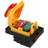 Comphic KJD12 16A 250V Electromagnetic Switch with Magnetic Button Undervoltage