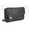 High-quality vintage leather women's purse, thick and compact wallet made