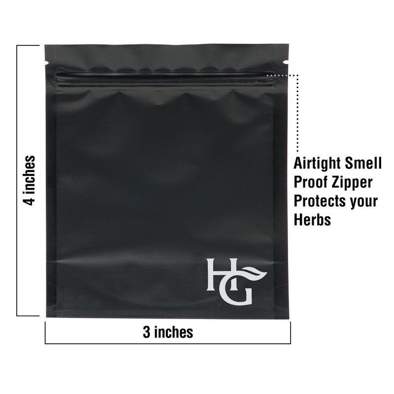 Herb Guard Smell Proof Bags by (3 x 4 inches)