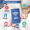 20pcs NFC Tag Black NFC Sticker NFC Tag Sticker Ntag215