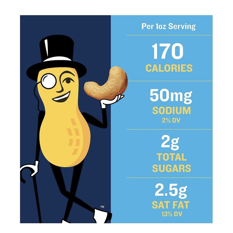 Planter's PLANTERS Deluxe Salted Whole Cashews, Party Snacks, Plant-Based Protein
