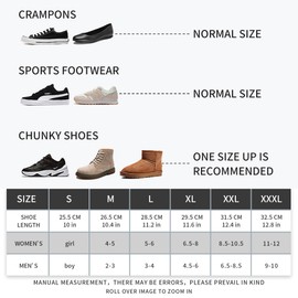 SooGree Waterproof Rain Shoe Covers Rubber Shoe Boot Covers Not-Slip Reusable Rain Shoe Protectors Galoshes Overshoes for Man and Women Sand Control Rain Snow