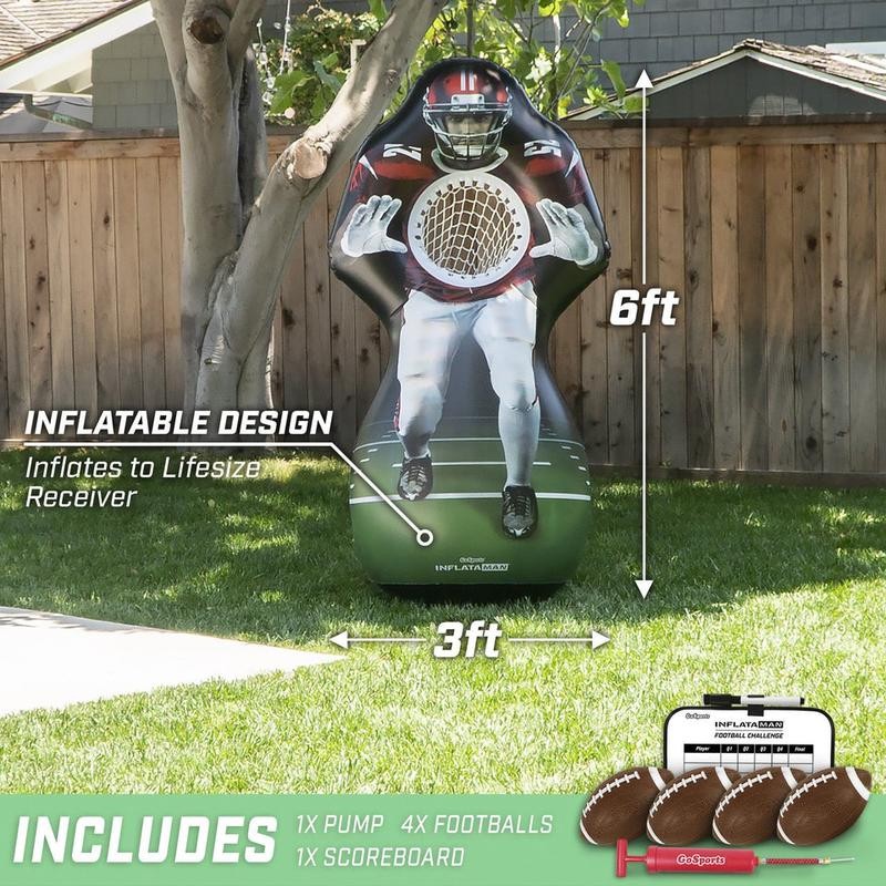 GoSports Inflataman Football Challenge