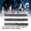 17 Keys Kalimba Stickers, Music Notes Decoration, Key Stickers, Paper