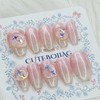 Shiny Magnetic Handmade Nail Tips - Oval L / 샤이니