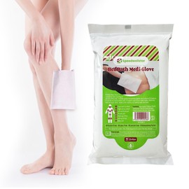 Speedwellstar Adult Bed Bath Wash Glove Wet Incontinence Wipe Pack of 10 Moisturising Sensitive Hygienic
