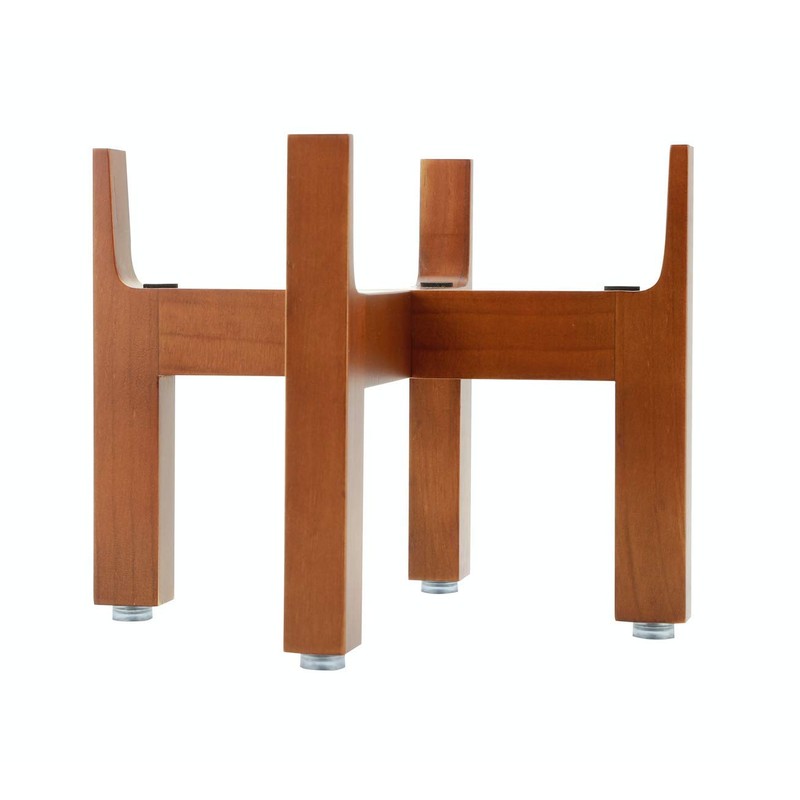 Slopper Stopper Elevated Dog Bowl Stand, Wooden Stand Only, 8