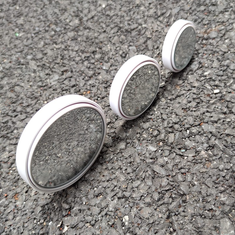 2PCS Ultra Small Blind Spot Mirror, 1.57" Smaller Round HD