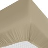 Imperial Rooms Brushed Microfibre Fitted Sheet 25 CM Easy Care