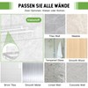 Uamector Shower Shelf, No Drilling, Rustproof, Bathroom Shelf, Shampoo Holder