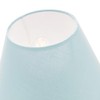 Traditional 12" Duck Egg Cotton Coolie Lampshade Suitable for Table