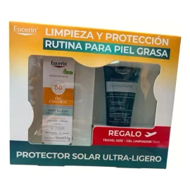 Pack Eucerin Oil Control + Dermopure Gel 75ml Regalo