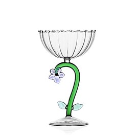 Ichendorf Champagne Bowl Lilac Flower Diameter 11 cm