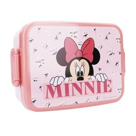 My sweety pop - Lunch Box - Lunch Box - Minnie Mouse - Children - Nursery - School - Holiday - Food - 16 cm - for Girls - Pink - Gift Idea