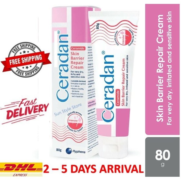 CERADAN Cream Ceramide Dominant Skin Barrier Repair Cream 80g FREE
