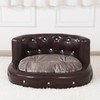 Pet Sofa/Dog Bed, OVA PVC Cat Bed, Mini Animal Sleeping