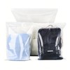 15 Pieces Large 3.5 Gallon Plastic Zipper Storage Bags 16x19
