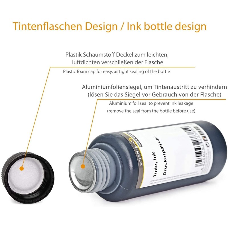 Octopus Printer Ink Set, Refill Ink Compatible with Brother LC-223,