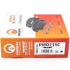 MAGMA Premium PMD215C Ceramic Brake Pads, Front