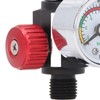 Spray Gun Air Pressure Regulator Aluminum Alloy High Accuracy Adjustment