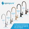 SpiroPure NSF-Certified Lead-Free Air Gap RO Faucet, Matte Black/Oil Rubbed