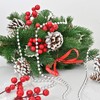 32.8 Feet Christmas Bead Garland Xmas Artificial Pearls Beads Garland