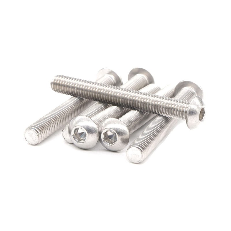 IMScrews 1/4-20 x 1 Button Head Socket Cap Bolts Screws,
