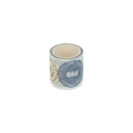 Sun-Star Stationery S8815682 Sticker, Roll Type, Spider Round, Plants and Animals