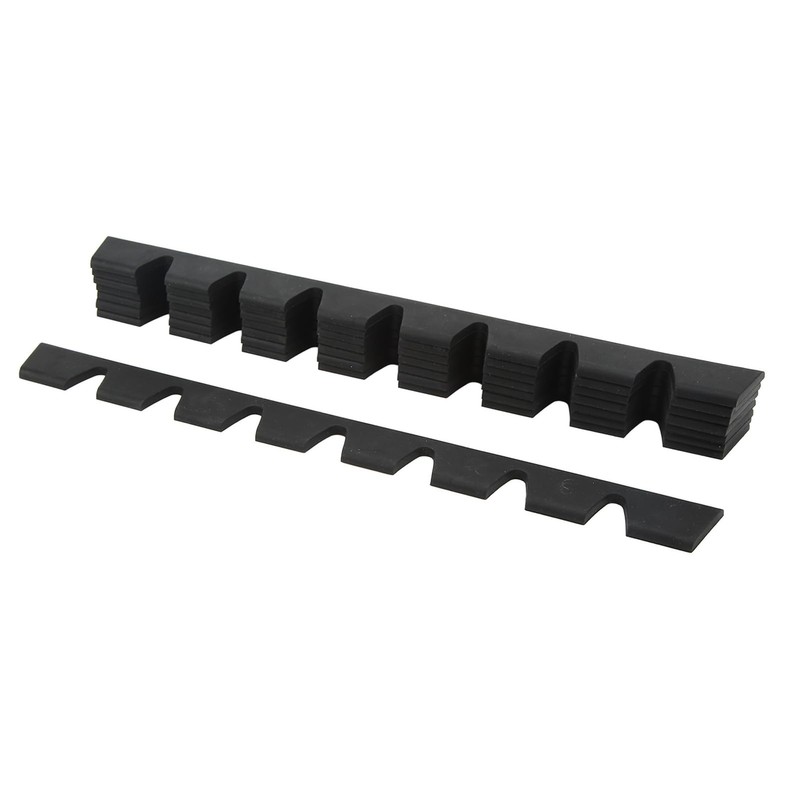 Anti Skid Bumper Protector, 8pcs Front Bumper Scrape Guard Black