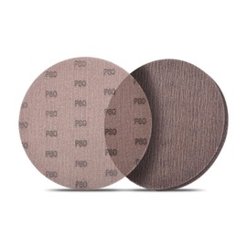 9 inch Mesh Abrasive Sanding Disc Dust Free Hook and Loop Mesh Sanding Paper Sheets 10 Pieces 80 Grit Sandpaper for Drywall Sander Wood Metal Car Polishing Grinding