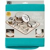 T & S STS Dish Drying Mat, Teal