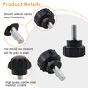 MOROBOR Thumb Screw 20pcs M4x10mm Carbon Steel Thread Knurled Thumb
