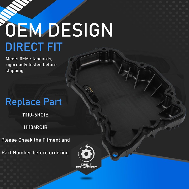 YzusGomumu Engine Oil Pan Compatible With 2021 2022 2023 2024
