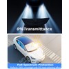 [2025 Upgrade] Doogoocoo Windshield Sun Shade [Ice-Crystal Cooling & 100%