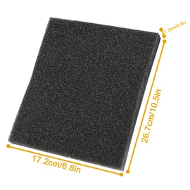 6 PCS 16032 Air Exchanger Foam Filter Fit for Venmar C12 HRV, Constructo 1.0 HRV, HRV Replacement Filter Kit Part #16032