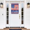 250th Anniversary USA Garden Flag - Double Sided Patriotic Decor