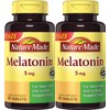 Nature Made Melatonina Máxima Fuerza 5 mg, 90 Tabletas (Paquete