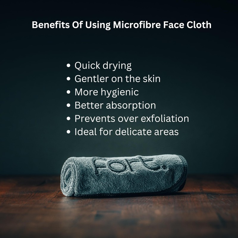 Fort Skincare - Microfibre Face Cloth - Single Cloth -