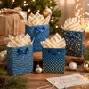 Ranfashiong 12 Pcs Sets 4.7”x4“x2.3” Small Bag with Tissue Paper
