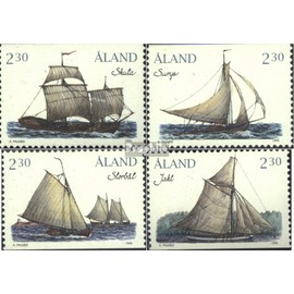 Finland - Aland 95-98 (complete.issue.) unmounted mint/never hinged ** MNH 1995 Sailboats (Stamps for collectors) Seafaring/ships