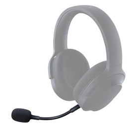 Mic Replacement for Barracuda X Gaming Headphone, 3.5mm Detachable Mic Boom, Noise Cancelling Microphone (Black)