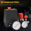 EBTOOLS Air Compressor Valve, Small, Lightweight, Pressure Control Switch, Air
