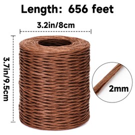 Floral Wire Craft Florist Wire 2 MM 656 Feet Floral Tape for DIY Craft