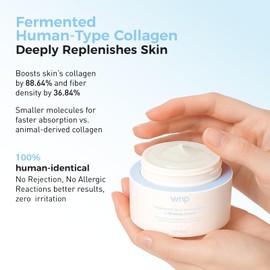 WNP Hyaluronic Acid Moisturizing & Firming Cream -4D Hyaluronic Acid, Aloe Vera,Peptides,Collagen,Ceramides Anti-Aging Face Moisturizer Vegan SkinCare for Fine Lines,Wrinkles Dry Sensitive Skin